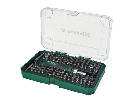 Parkside® Atsuktuvas su terkšle ir antgaliais