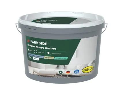Parkside® Balti dažai patalpoms