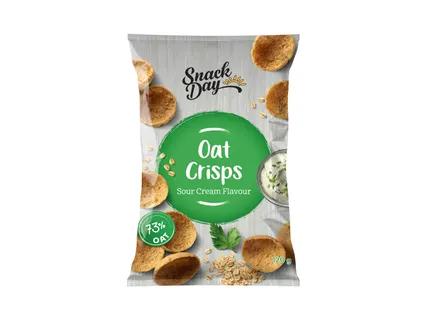 Snack Day Grietinėlės skonio avižų traškučiai