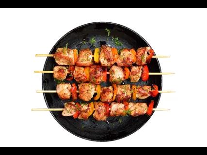 Grill & Fun Kiaulienos mentės šašlykas žolelių marinate