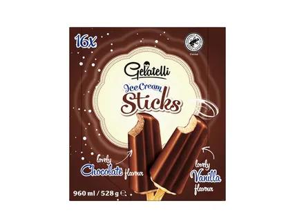 Gelatelli Šokoladiniai ledai ant pagaliuko