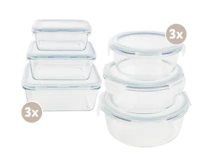 SILVERCREST® Stiklinių dėžučių rinkinys
