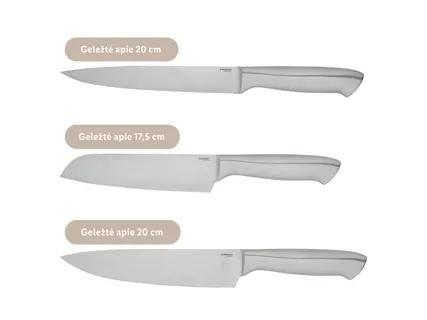 SILVERCREST® Nerūdijančiojo plieno virtuvinis peilis