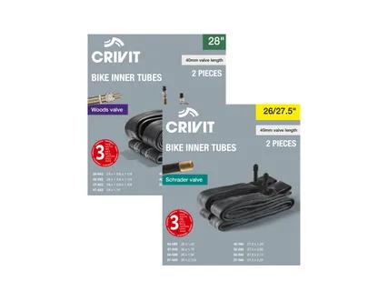 Crivit Dviračių arba elektrinių dviračių padangų kameros