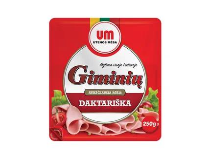 Utenos mėsa Virta Daktariška dešra