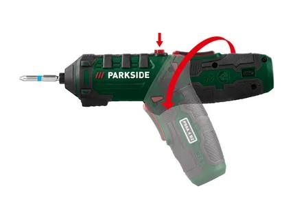 parkside® Akumuliatorinis tiesios formos suktuvas PSSA 4
