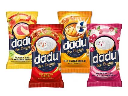 Dadu Ledai vafliniame puodelyje
