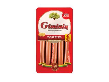 Utenos mėsa Virtos Giminių dešrelės