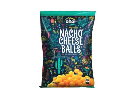 oho! Traškučiai su sūriu Nacho Cheese Balls