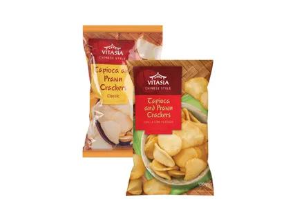 Vitasia Krevečių skonio traškučiai