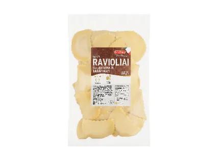 Bravo pasta Itališko stiliaus virtiniai su jautiena ir grybais