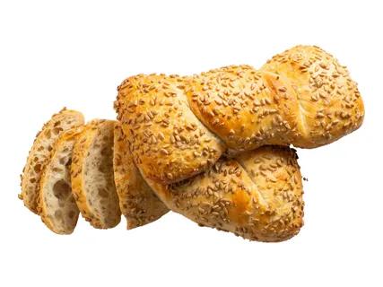 Šviesi duona Ciabatta su saulėgrąžomis