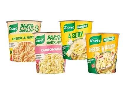 Knorr Užpilami makaronai arba bulvių košė
