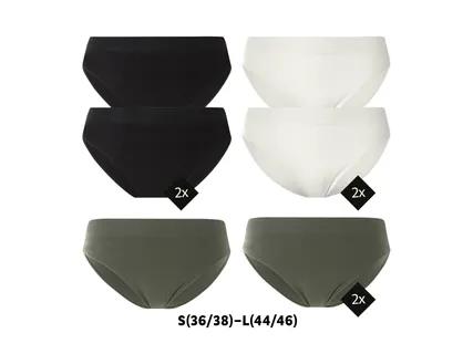 esmara® Stulpelių rašto besiūlės mini kelnaitės