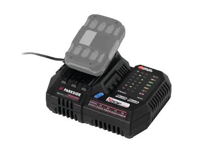 Prekė: Parkside Performance® Išmaniojo akumuliatoriaus kroviklis 20 V / 12 A PLGS 2012