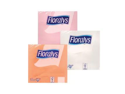 Floralys Spalvotos popierinės servetėlės