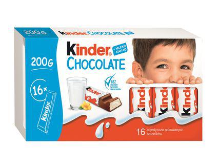 Kinder Pieninio šokolado plytelės