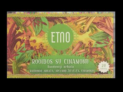 Etno Raudonoji arbata Rooibos su cinamonu