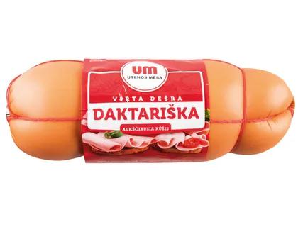 Utenos mėsa Virta Daktariška dešra