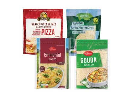 Tarkuotiems sūriams ir tarkuotų sūrių mišiniams -20%