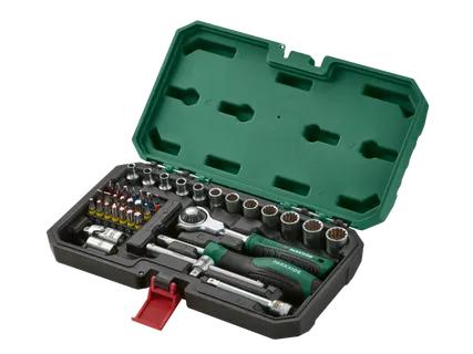 Parkside® Užmaunamųjų raktų rinkinys ir terkšlė