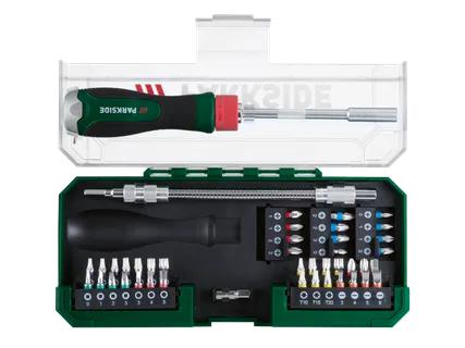 Parkside® Terkšlinių atsuktuvų antgalių rinkinys