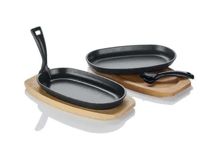 Ernesto® Ketaus keptuvėlių maistui patiekti rinkinys