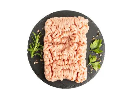 Šviežia smulkinta viščiukų šlaunelių mėsa