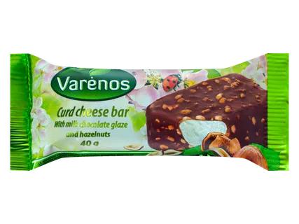 Varėnos Glaistytas varškės sūrelis