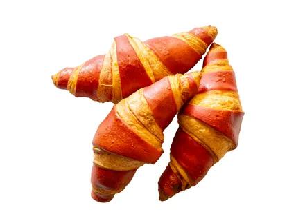 Kruasanas „Red Duo“ su aviečių įdaru