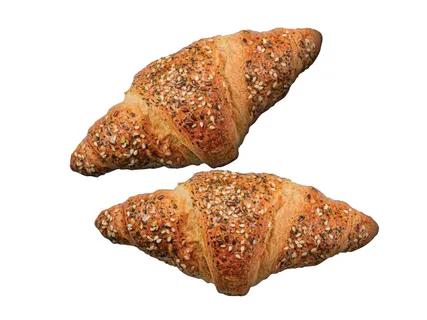 Kruasanas su varške ir špinatais