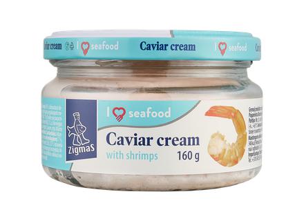 Zigmas Ikrų užtepėlė su krevetėmis