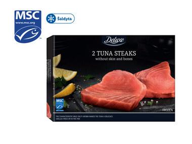 Gelsvauodegių tunų kepsniai