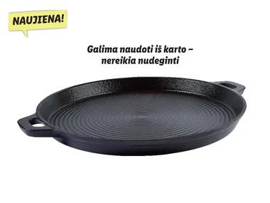 Ketaus kepsninės keptuvė