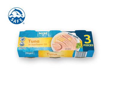 Prekė: Konservuotų tunų gabaliukai saulėgrąžų aliejuje 