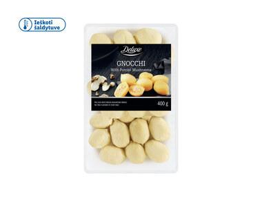 Bulvių virtinukai „Gnocchi“ su baravykų įdaru