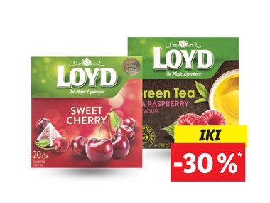 Prekė: LOYD arbatoms iki -31%*