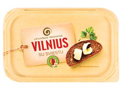 Riebalų tepinys VILNIUS su sviestu*, 50 % rieb., 400 g