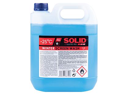 Žieminis langų skystis SOLID*, –25 ºC, 1 bak. (4 l)