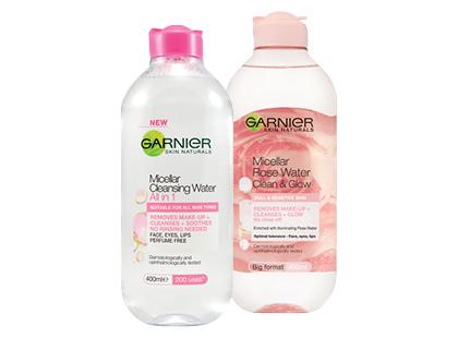Micelinis vanduo GARNIER*, 2 rūšių, 400 ml