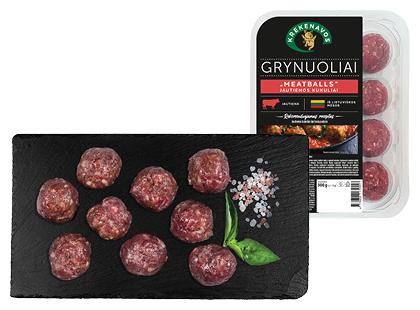 Švieži KREKENAVOS jautienos kukuliai GRYNUOLIAI*, 300 g