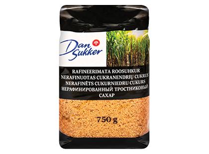 Nerafinuotas cukranendrių cukrus DAN SUKKER*, 750 g