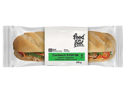 Sumuštinis BANH MI su vištiena FOOD ON FOOT*, 210 g