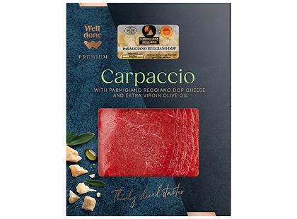 Jautienos karpačas WELL DONE PREMIUM*, nerūš., 120 g