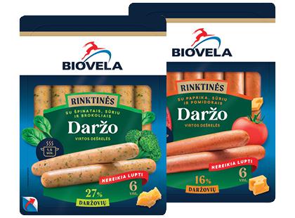 BIOVELOS virtos DARŽO dešrelės*, 2 rūšių, 240 g