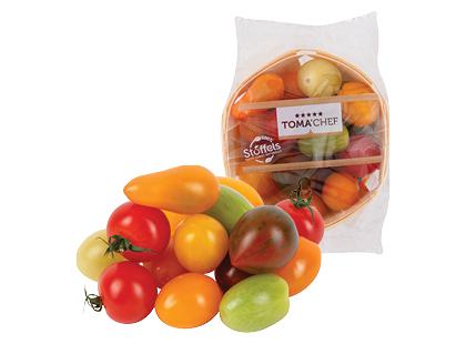 Smulkiavaisiai pomidorai TOMA CHEF*, fasuoti, 350 g
