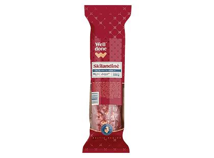 Šaltai rūkyta skilandinė dešra WELL DONE*, a. r., 350 g
