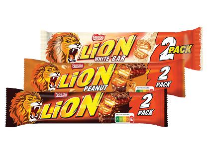 Prekė: Šokoladinis batonėlis LION, 3 rūšių, 60–62 g