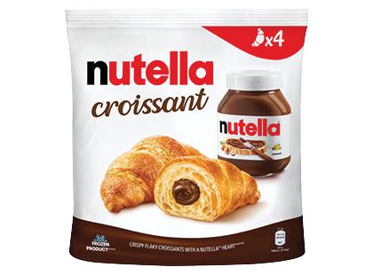 Šaldyti kruasanai NUTELLA*, 1 pak. (4 vnt. × 85 g)