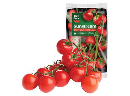 Smulkiavaisiai pomidorai SUNSTREAM WELL DONE, fasuoti, 300 g